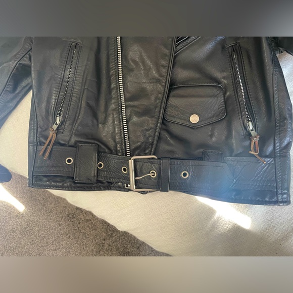 | Authentic REAL Leather Jacket! | “Dallas Premium Leather” | Made in USA | - Picture 4 of 15